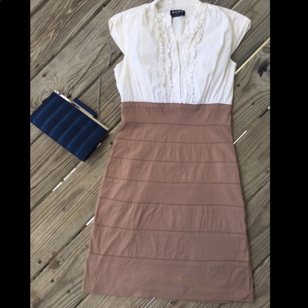 BCBG cap sleeve bandage dress